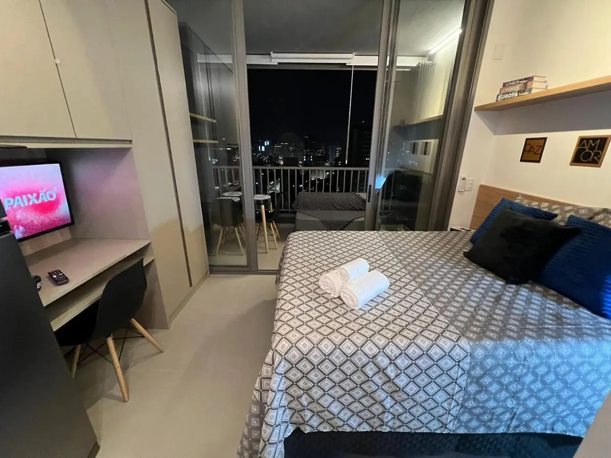 דירה סאו פאולו Luxuoso Ap, Ao Do Lado Allianz