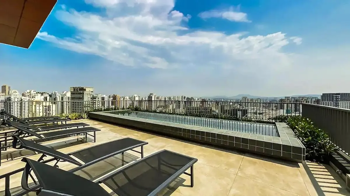 דירה סאו פאולו Luxuoso Ap, Ao Do Lado Allianz